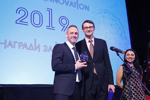 Pulsio Print has won the prestigious innovation award of the Chamber of Commerce and Industry France-Bulgaria and the Ministry of European Affairs