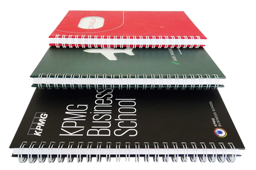 Wire-O binding notebooks for educational purpose
